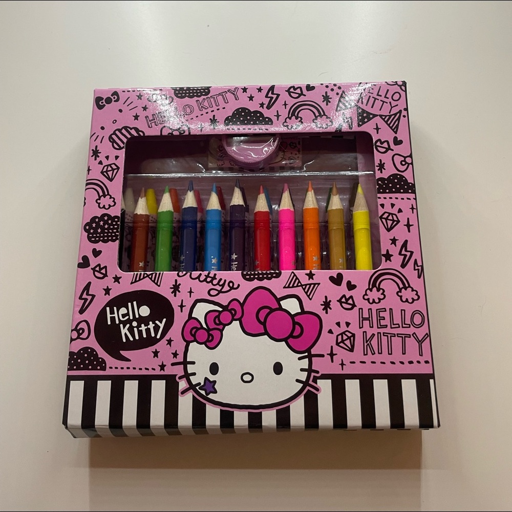 Hello Kitty coloring set